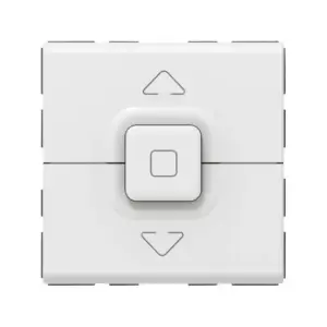 LEGRAND Mosaic Bouton poussoir pour volets roulants -Max 500W-blanc - 077025