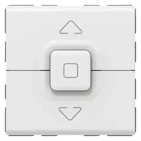 LEGRAND Mosaic Bouton poussoir pour volets roulants -Max 500W-blanc - 077025