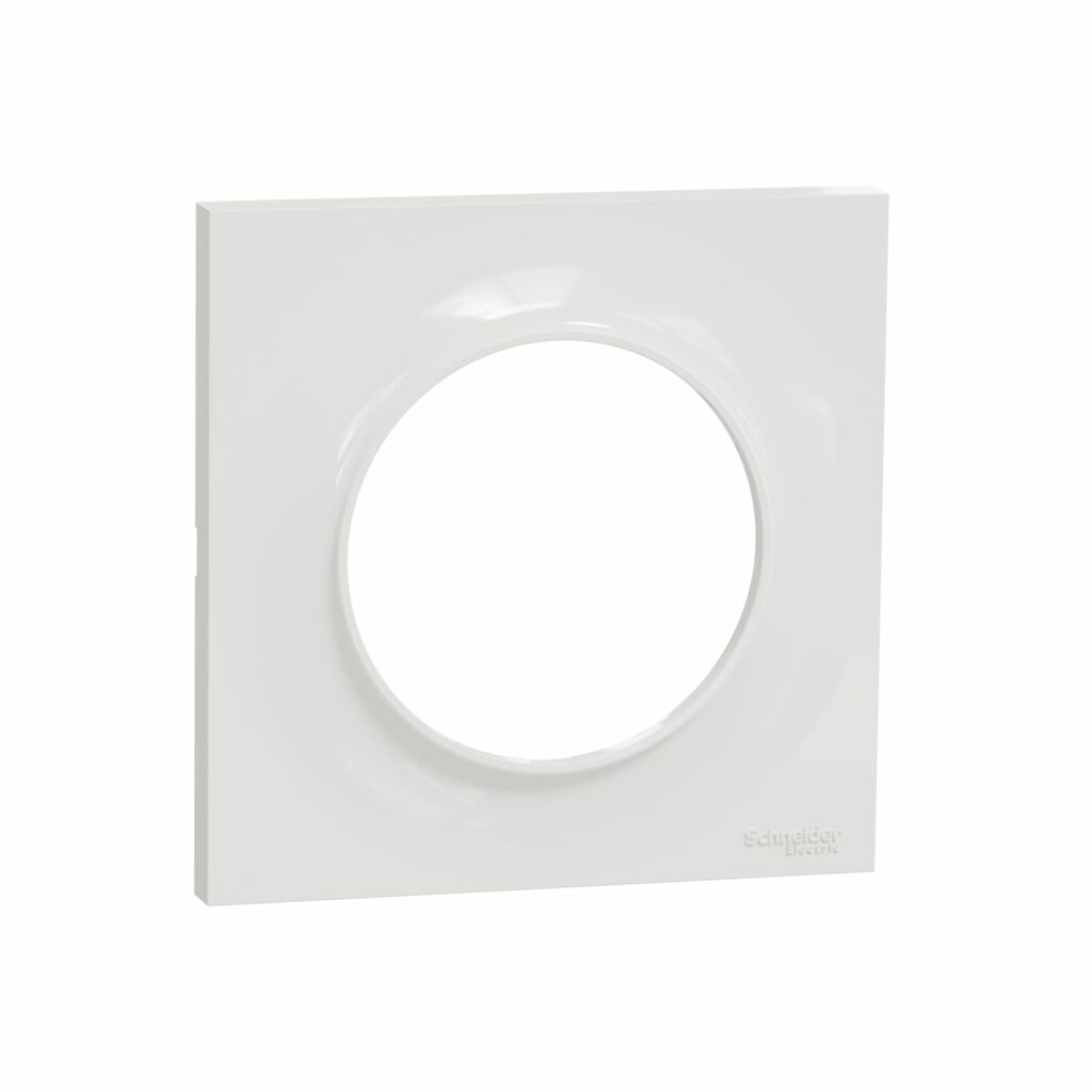 SCHNEIDER Odace Styl Plaque 1 poste blanc - S520702