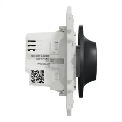 Wiser Odace - variateur rotatif LED - 2 fils - zigbee - anthracite - SCHS540513W