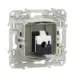 SCHNEIDER Prise RJ45 catégorie 5e blanc Odace - S520471