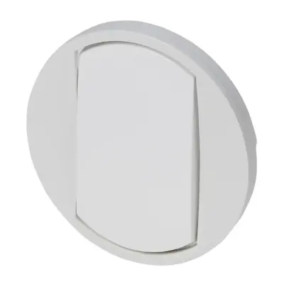 LEGRAND Enjoliveur Céliane - VV / poussoir - doigt large blanc