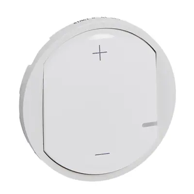 LEGRAND Céliane Enjoliveur interrupteur variateur blanc - 065083
