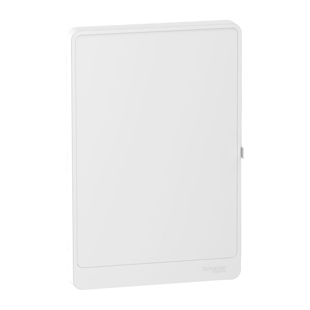 Porte Styl blanche pour coffret 2 rangées 13 modules - SCHNEIDER Resi9 - R9H13422