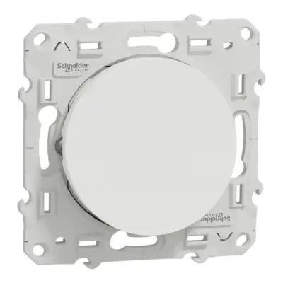 SCHNEIDER Va-et-vient lumineux Odace - Blanc - S520263