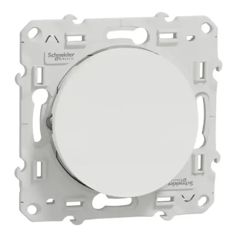SCHNEIDER Va-et-vient lumineux Odace - Blanc - S520263