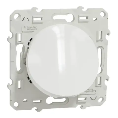 SCHNEIDER Sortie de câble blanc Odace - S520662