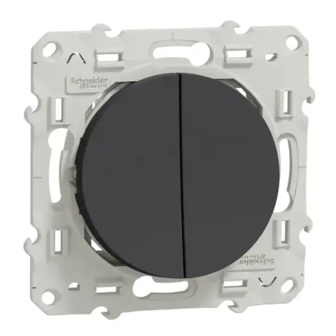 SCHNEIDER Odace Va-et-vient et poussoir Odace 10A - S540285