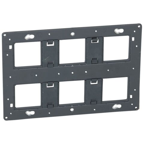 LEGRAND Batibox Support 2x3 postes pour fixation -à vis - 080266