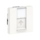 Schneider Prise RJ45 Blanc Unica Cat.6 STP - 2 modules - NU341718