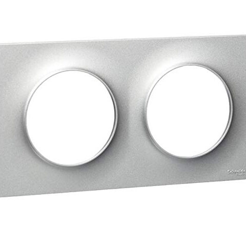 Plaque Double horizontale / verticale 71mm - Aluminium - S520704E