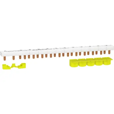 SCHNEIDER Resi9 XP Peigne d'alimentation électrique Phase Neutre 13 modules - R9PXH213