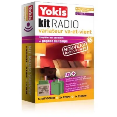 Yokis Kit radio variation va et vient gamme radio power - KITRADIOVARVVP