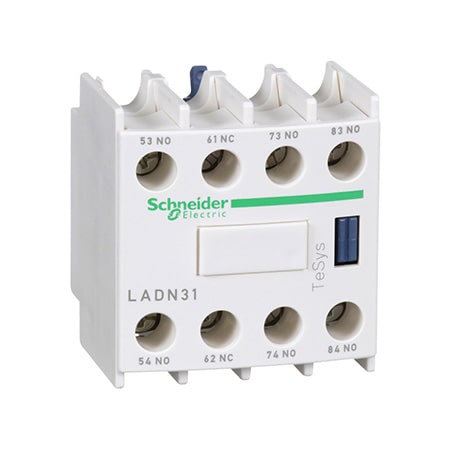 Schneider bloc de contacts auxiliaires 3F+1O -LADN31