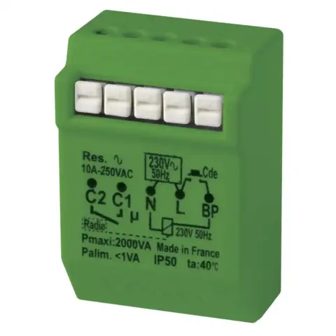 YOKIS Télérupteur Temporisé Radio 2000W - MTR2000ERP