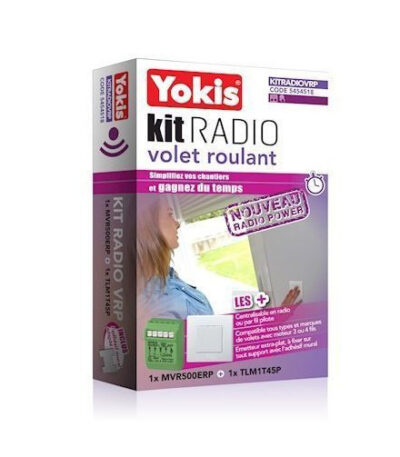 YOKIS KIT RADIO VOLET ROULANT