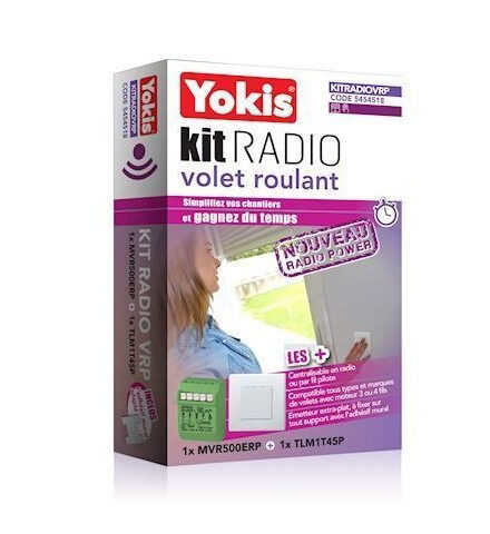 YOKIS KIT RADIO VOLET ROULANT