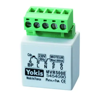 YOKIS Micromodule volets roulants Encastré 500W - MVR500E