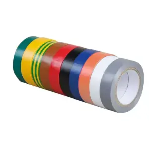 EUROHM Lot de 10 rubans isolants Couleurs panachées  72010