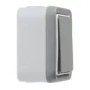 Interrupteur va et vient étanche complet gris IP55 LEGRAND Plexo - 069711