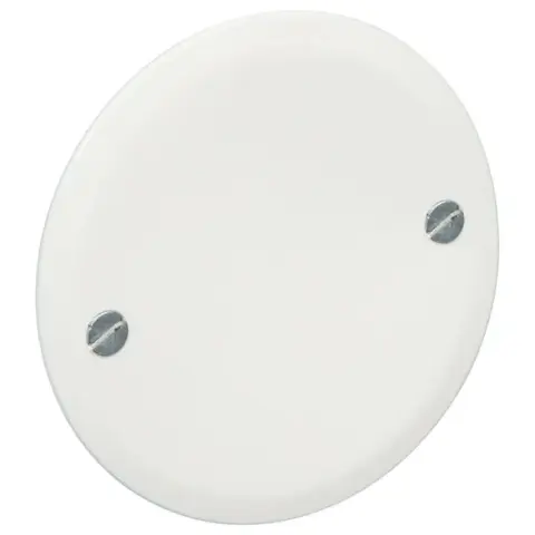Eur'Ohm Couvercle avec vis - Ø 80 mm - 52302