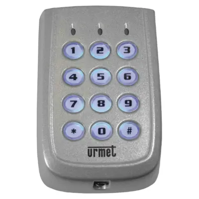 URMET Clavier codé ZAMAK antivandale compact, en saillie -141212