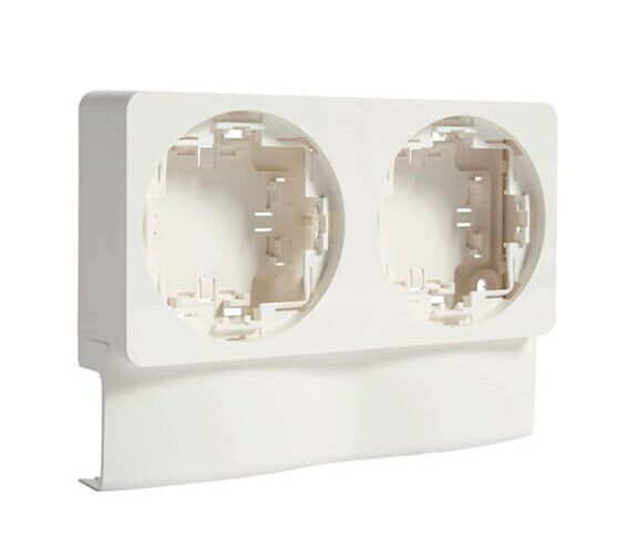 Support double pour ATA20x50 blanc paloma - ATA20592
