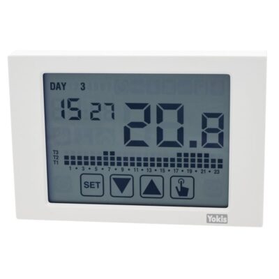 Yokis Thermostat Sans fil - Écran tactile - Blanc - IP40 -THERMARP