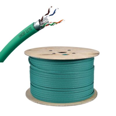 Cable U/FTP - CAT6A 1x4Paires - vert -500M - VDICD12X318 (prix au m)