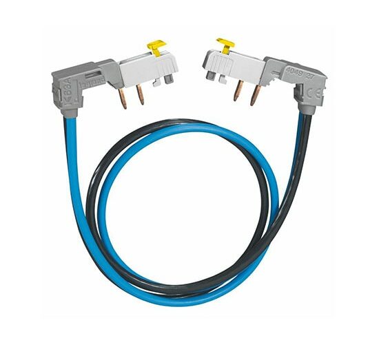 Cordon de repiquage à connexion auto - section 2x10 mm² - 63 A - 404927