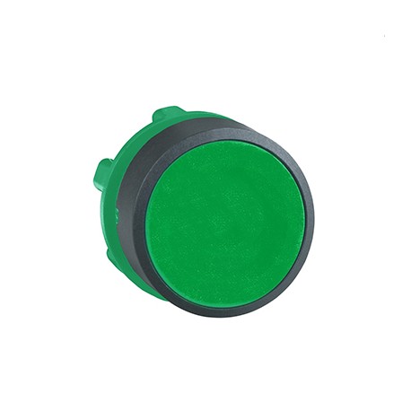 Tête de bouton-poussoir Harmony XB5 - Affleurant - Vert - ZB5AA3