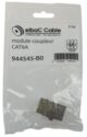 Coupleur RJ45 blindé Cat.6a femelle / femelle compatible format KEYSTONE