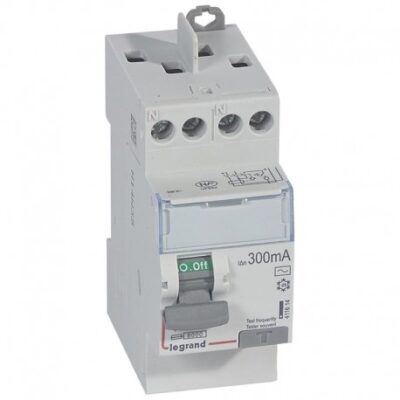 Interrupteur différentiel - 40A - 300mA - Type AC - 230V - Vis/Vis - 411614