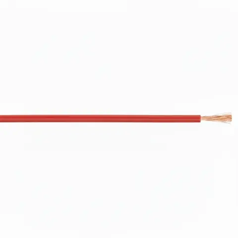 Fil électrique en cuivre souple - H05VK 1 mm² Rouge – 100m