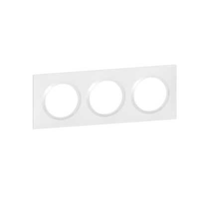 Plaque triple blanc - LEGRAND Dooxie - 600803