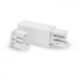 Connecteur Triphase Alimentation et Fin Droit Blanc - 82222