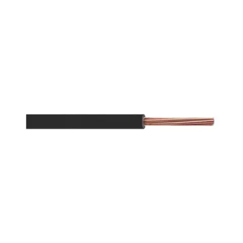 Fil souple H05VK 0.75 mm² Noir- cuivre - 100m
