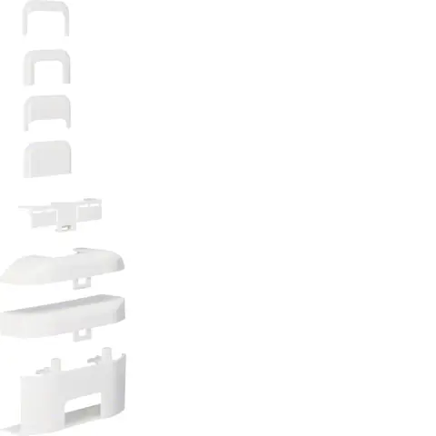 Té dérivation 3D pour moulure ATHEA 16x30mm en blanc pure