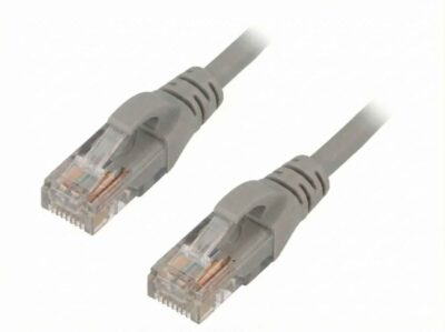 Cordon U/UTP 6 Cordon CCA PVC gris 2m 26AWG