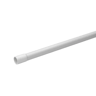 Mureva Tube - conduit rigide tulipé PVC gris - Ø25mm/3m - (prix par mètre) - IMT50625