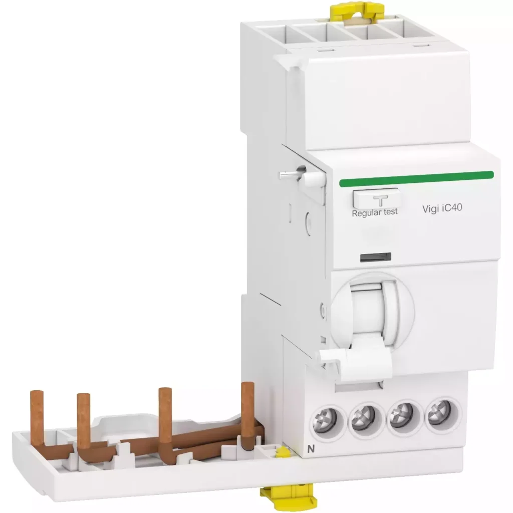 Module différentiel 40A - 3P+N - 30 mA - Type AC - Acti9 Vigi iC40 - A9Y82740