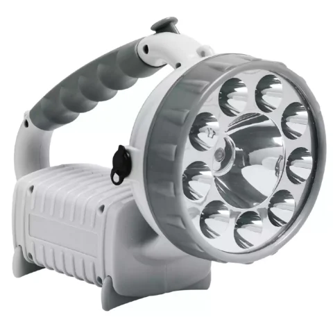 Lampe portable tout LEDs IP44 3 flux 60lm 40lm ou 20lm - 114000