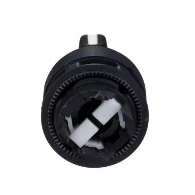 Tête bouton tournant à manette - Ø22 - 2 posit fixes - noir - Harmony XB5 - ZB5AD2
