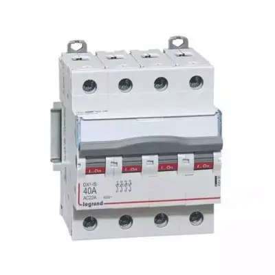 Interrupteur-sectionneur DX³-IS 4P 400V~ - 40A - 4 modules - 406480