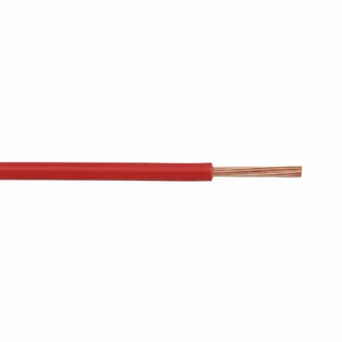 Fil souple H05VK 0.75mm² rouge (bobine de 100m)
