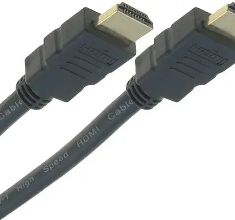 Câble Vidéo Hdmi 1.4 A mâle /mâle noir 5 m