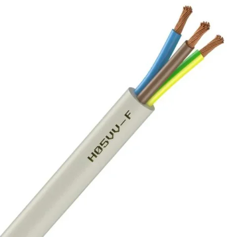 Câble souple H05VV-F 3G1 mm2 BLANC C100 – (100 mètres)