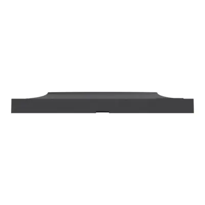 Odace Styl - plaque 2 postes verticaux entraxe 57mm anthracite