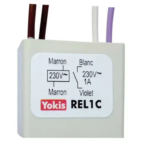 Relais bobine 230V - contact NO 230v/0.1A - 5454081