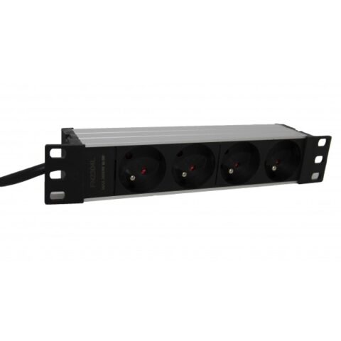 UPTEC Multiprise 10" 4 prises 1U 1M de câble